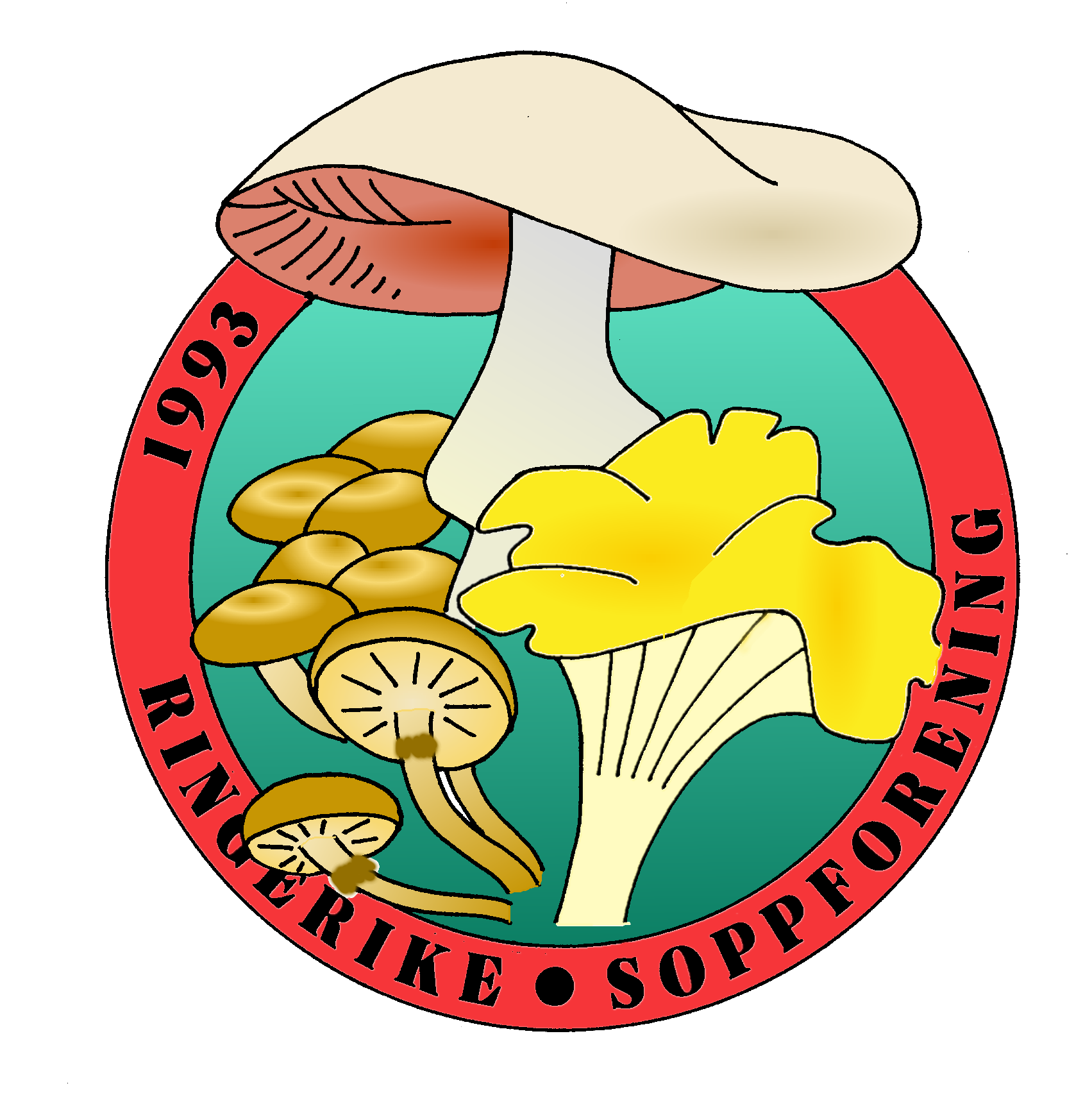 Logo for Ringerike soppforening illustrasjon: Gunborg Pazzi